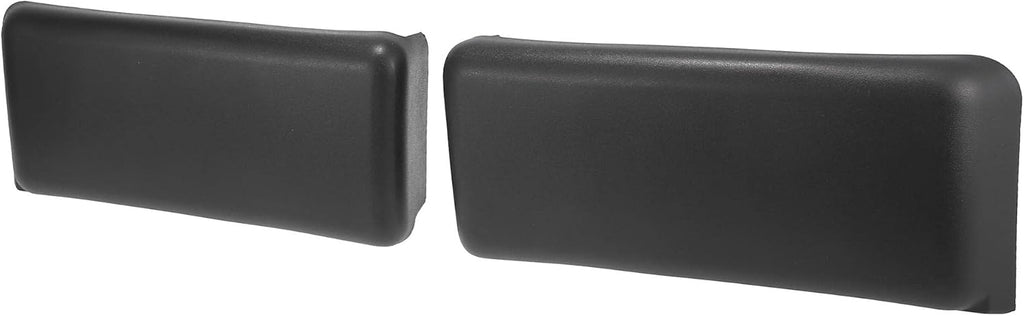 1 Pair Black Plastic Car Front Bumper Guards Pads C767