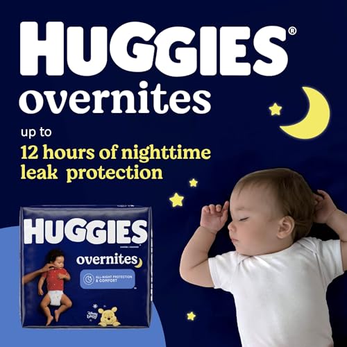 Size 6 Overnight Baby Diapers 84 Ct Z194