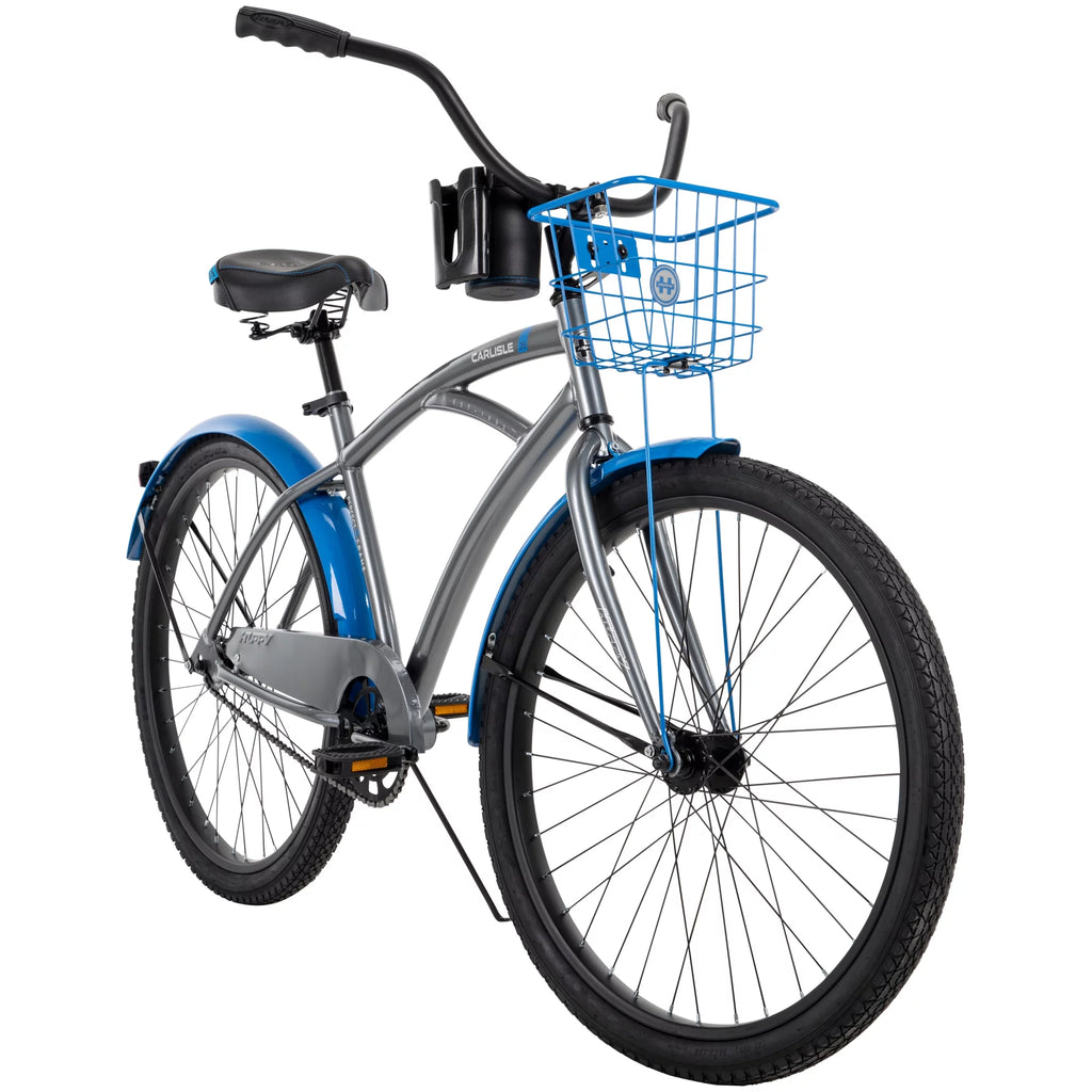 Gray and Blue 26-In. Cruiser Bicycle Z730