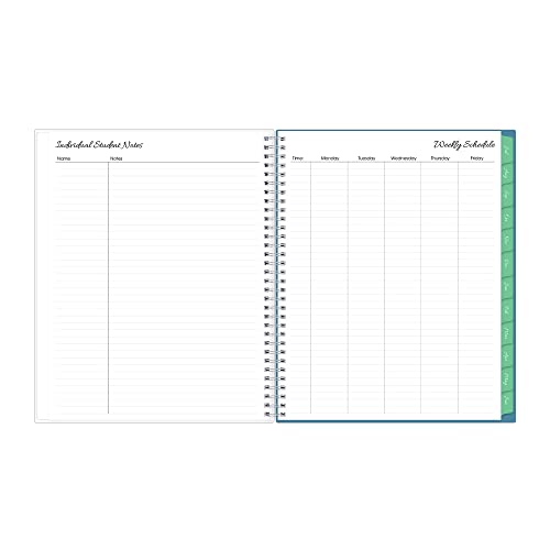 8.5" x 11" Wirebound Weekly and Monthly Lesson Planner V338702