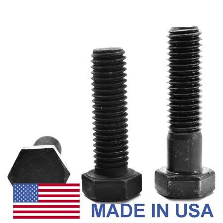 1/2 inch-20 x 2 1/2 inch Grade 5 Hex Cap Screw Black Oxide V6844
