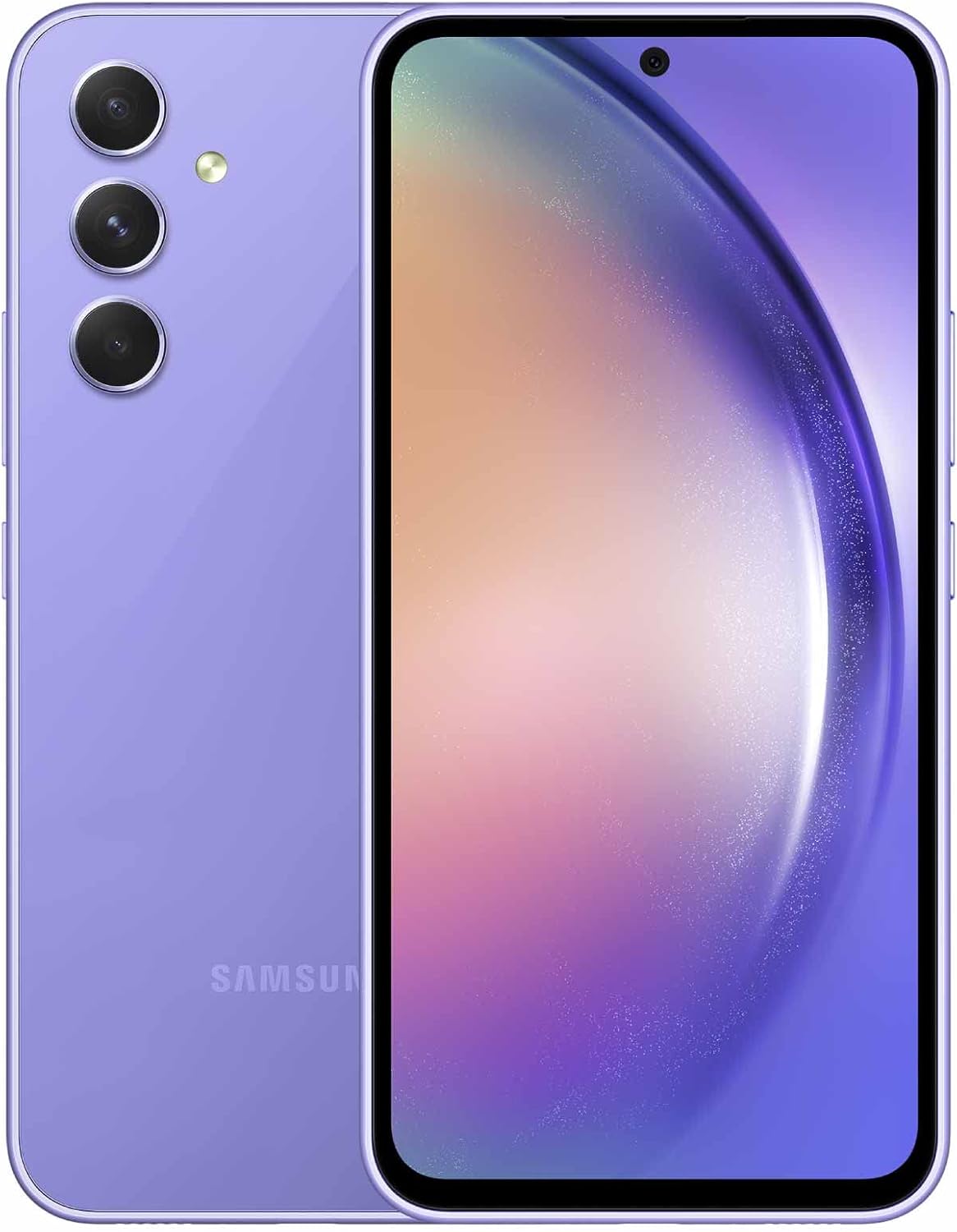 Factory Unlocked Android Smartphone, 128GB, 6.4” Fluid Display Screen, Awesome Violet G9928