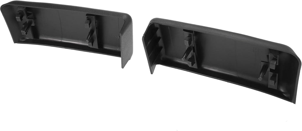 1 Pair Black Plastic Car Front Bumper Guards Pads C767