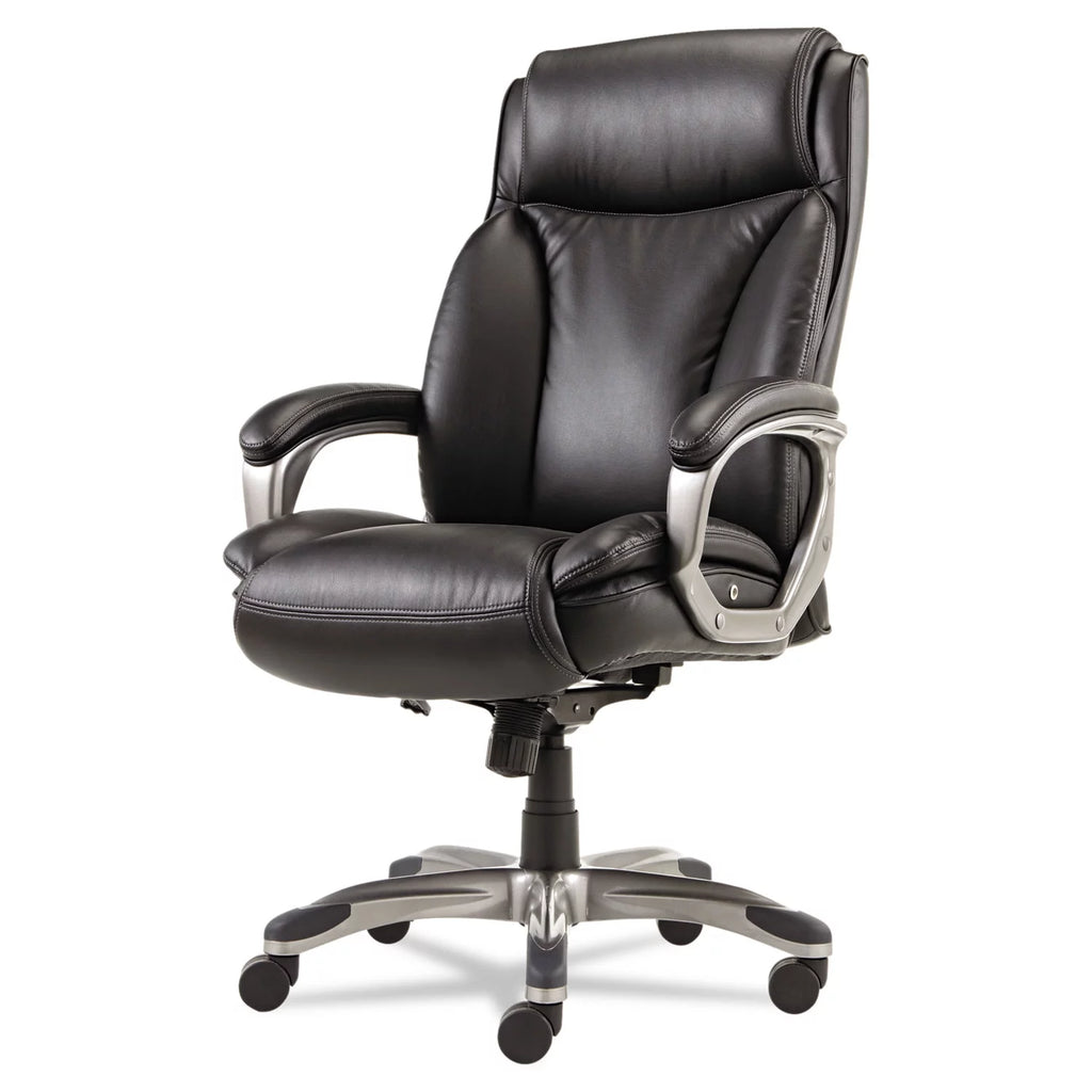 Black Bonded Leather Executive High-Back Chair B454