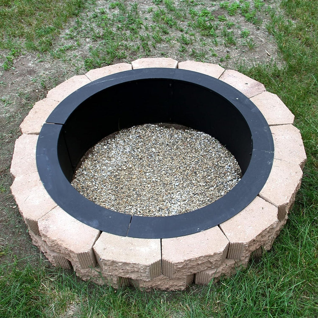 33 Inch Outside x 27 Inch Inside Durable Steel Fire Pit Ring K478