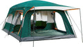 12 Person 2 Room Straight Wall Double Layer Waterproof Tent Y501