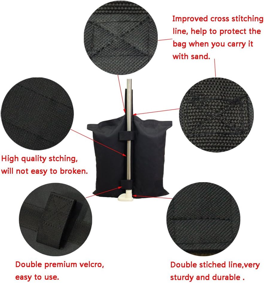 4 PCS Canopy Tent Weighted Feet Bag Sand Bag W901