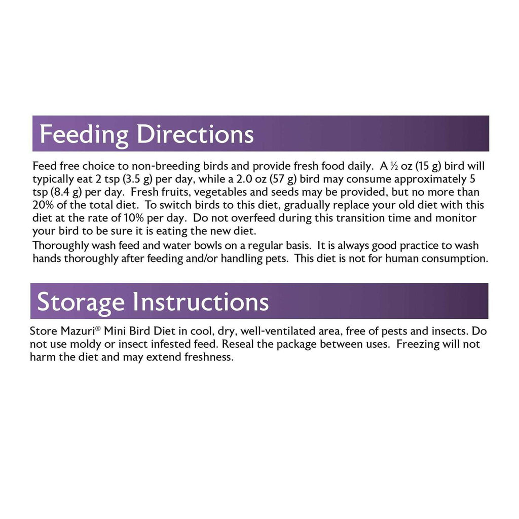 Mini Bird Food A203