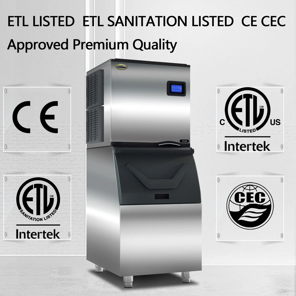 Commercial Ice Maker Machine with Stainless Steel Compressor M70674