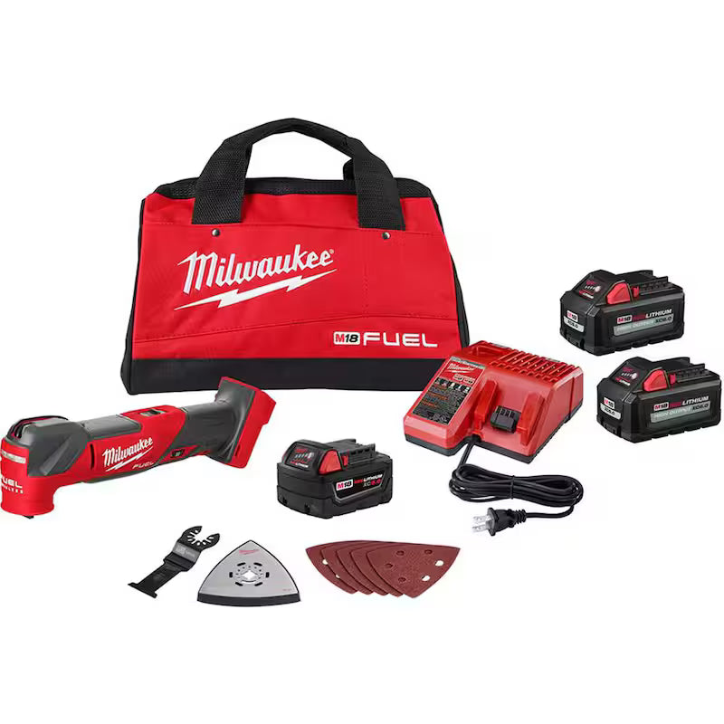 18V Cordless Brushless Oscillating Multi-Tool Kit with 6.0Ah Batteries M68185