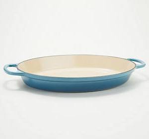 Flame Cast-Iron 3-qt Oval Baker G47803