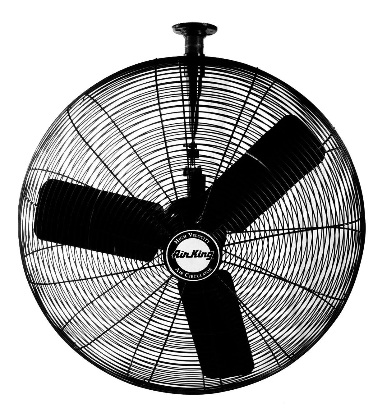24x22 5130 CFM 3-Speed Oscillating Ceiling Mount Fan Q975