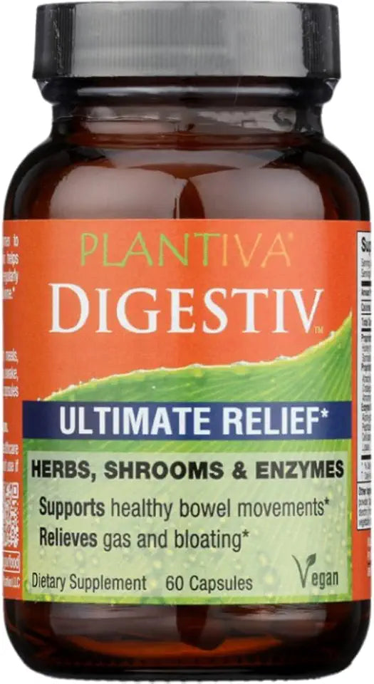 60 Capsules Natural Ingredients Digestive Support E5994