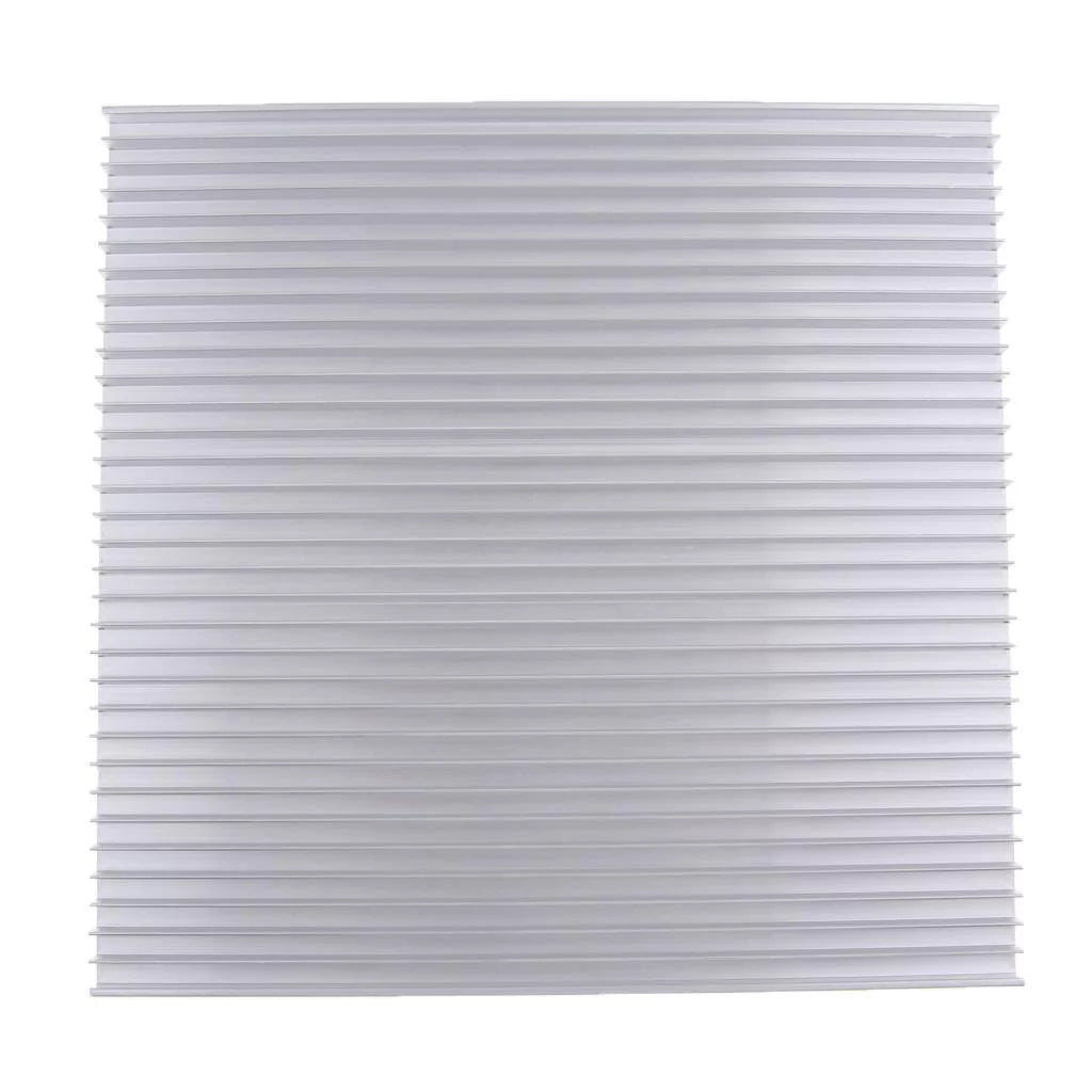 Aluminum Heat Sink Cooling Fin 195x10x200mm U348