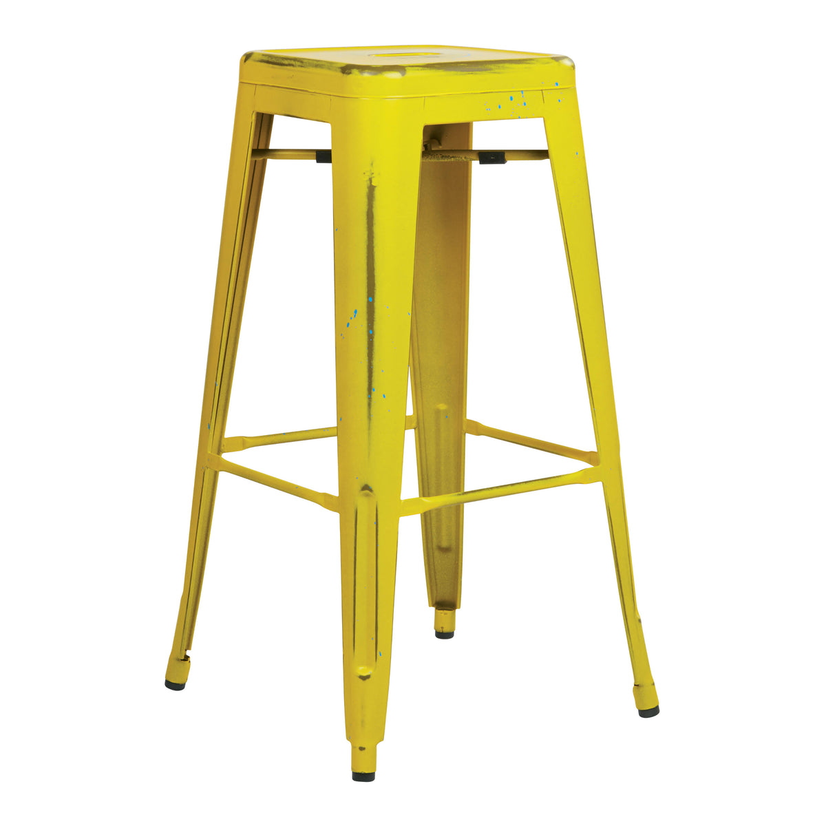 Antique Pink Metal Barstool 2-Pack R128