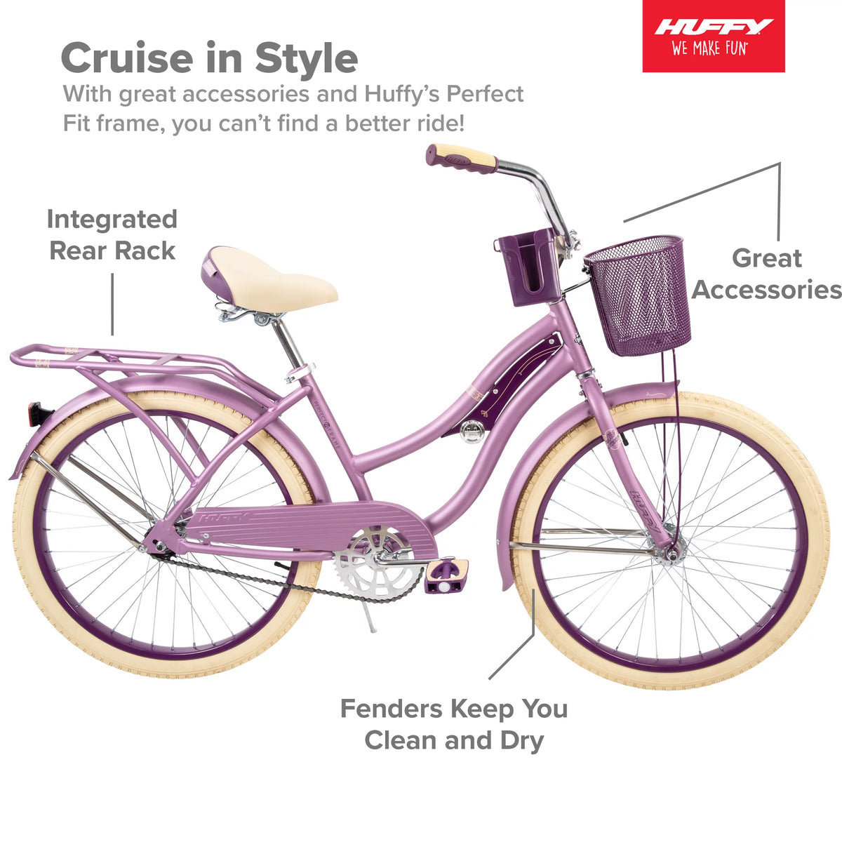 24" Purple Cruiser Bike J83393
