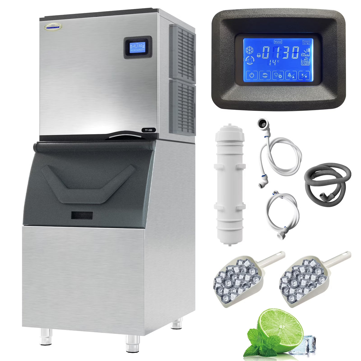 Commercial Ice Maker Machine with Stainless Steel Compressor M70674
