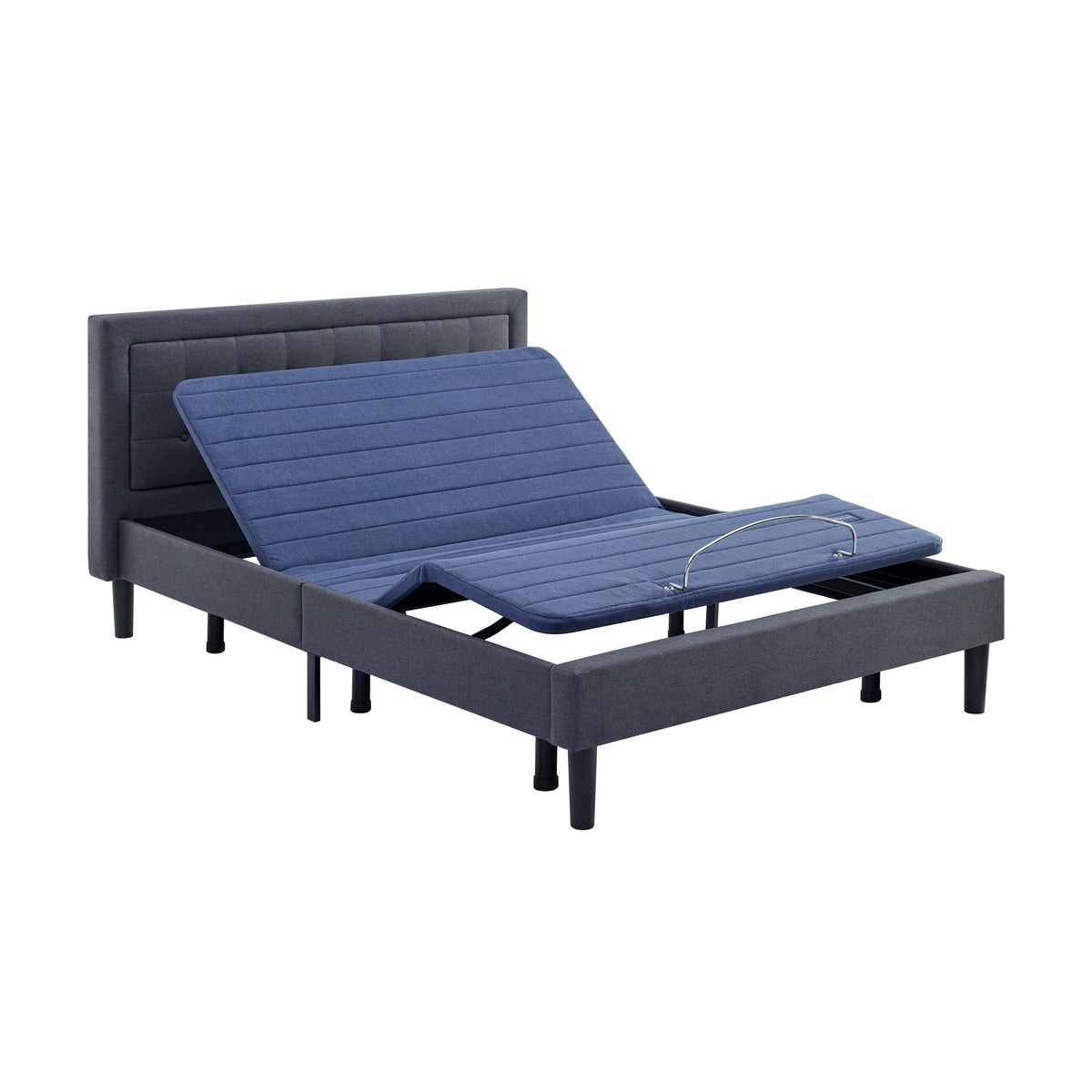 Queen Adjustable Metal Platform Bed Base with Wireless Remote Control R3867