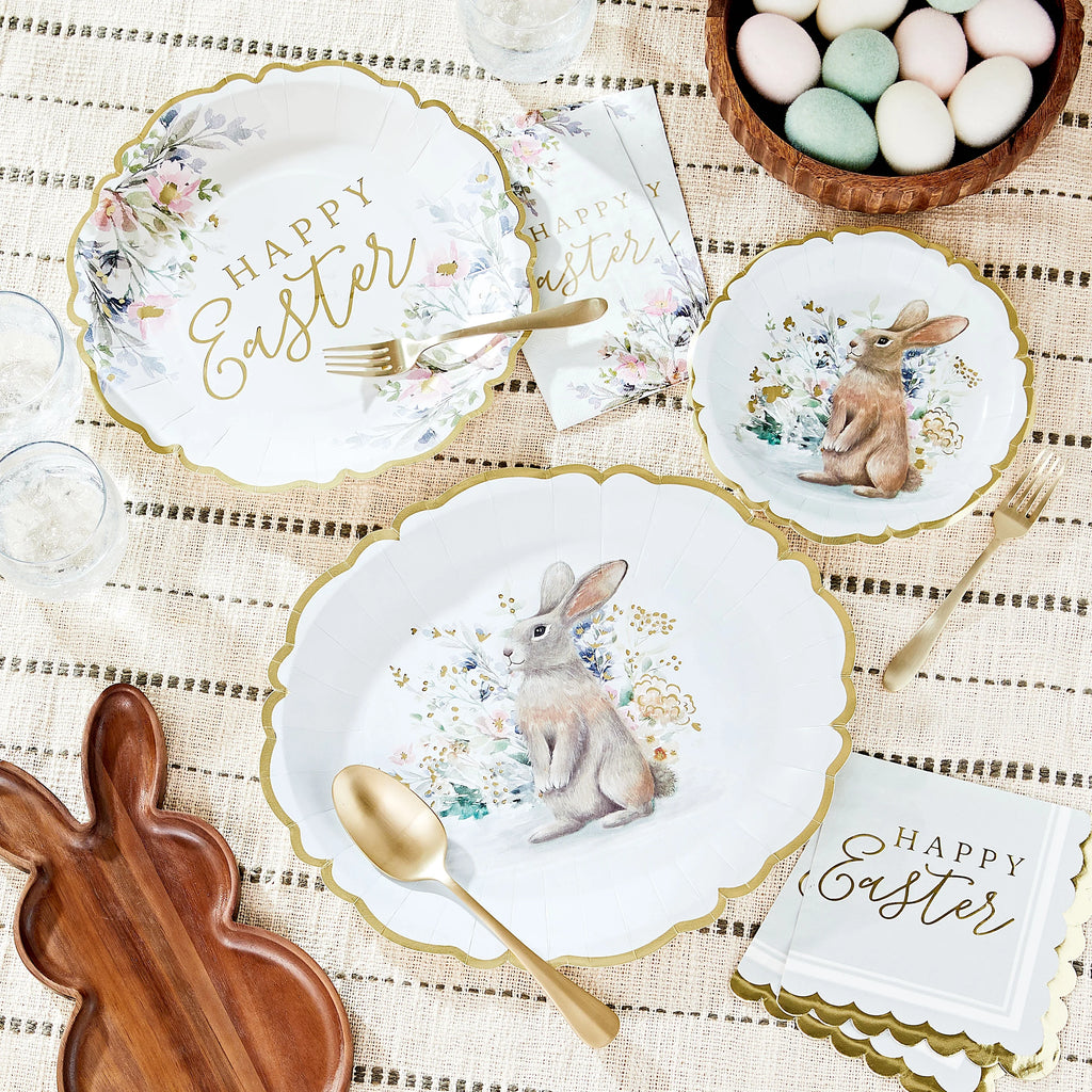 Wooden Bunny Tray P1773