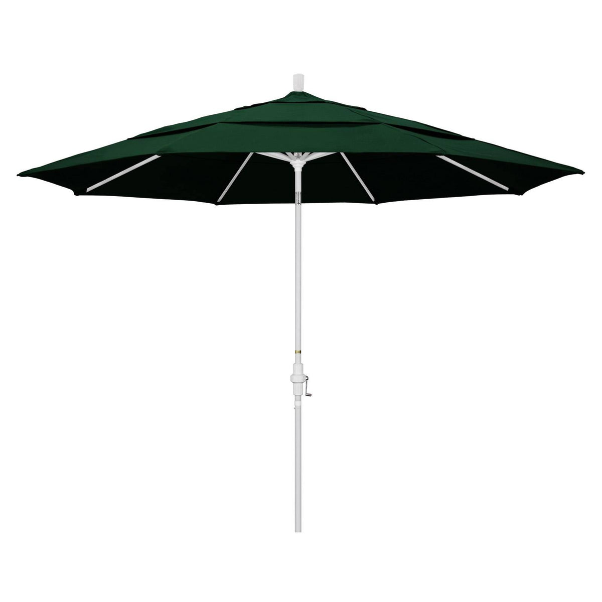 Hunter Green Aluminum Patio Umbrella H8113