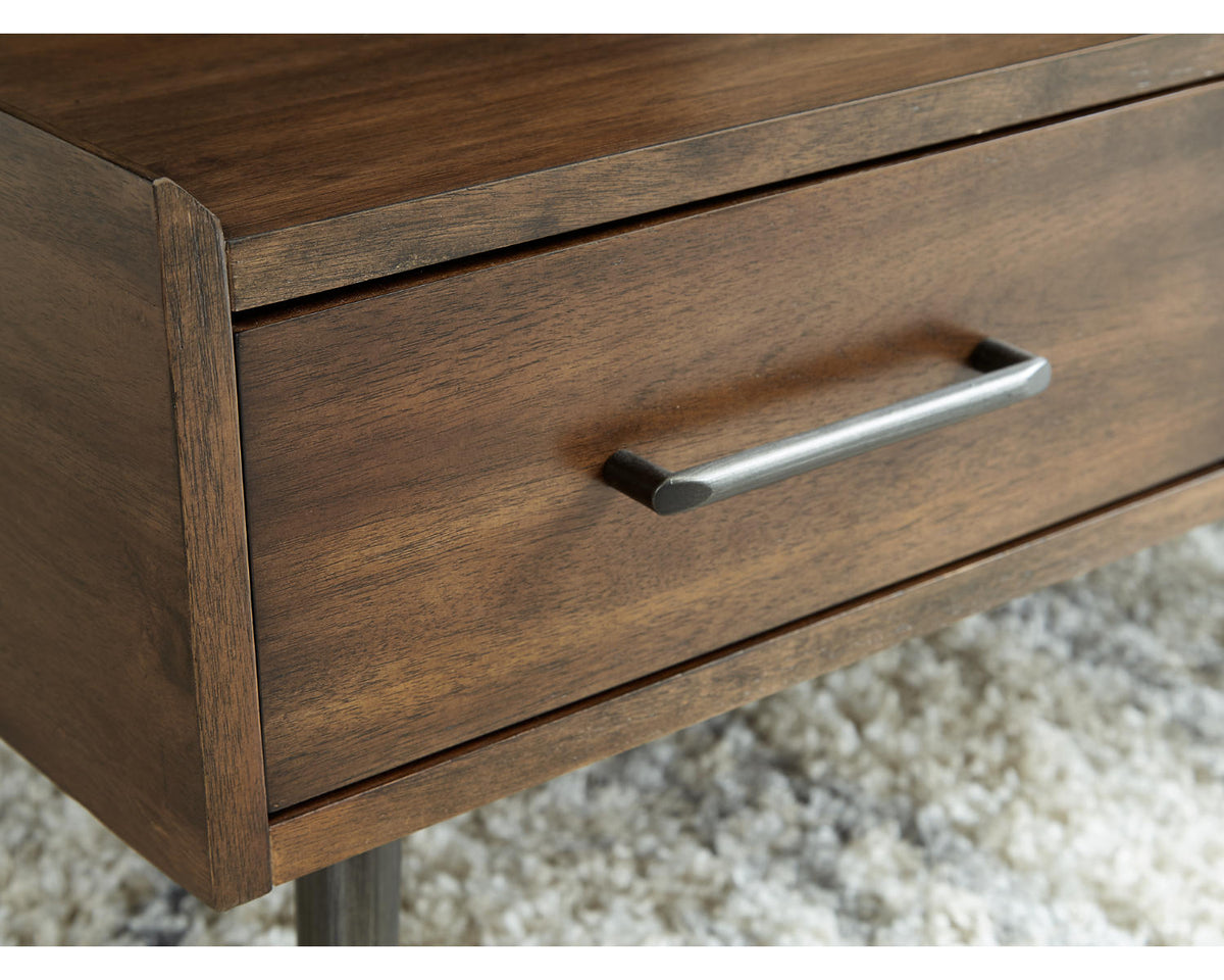 2 Drawer Brown Coffee Table R899644