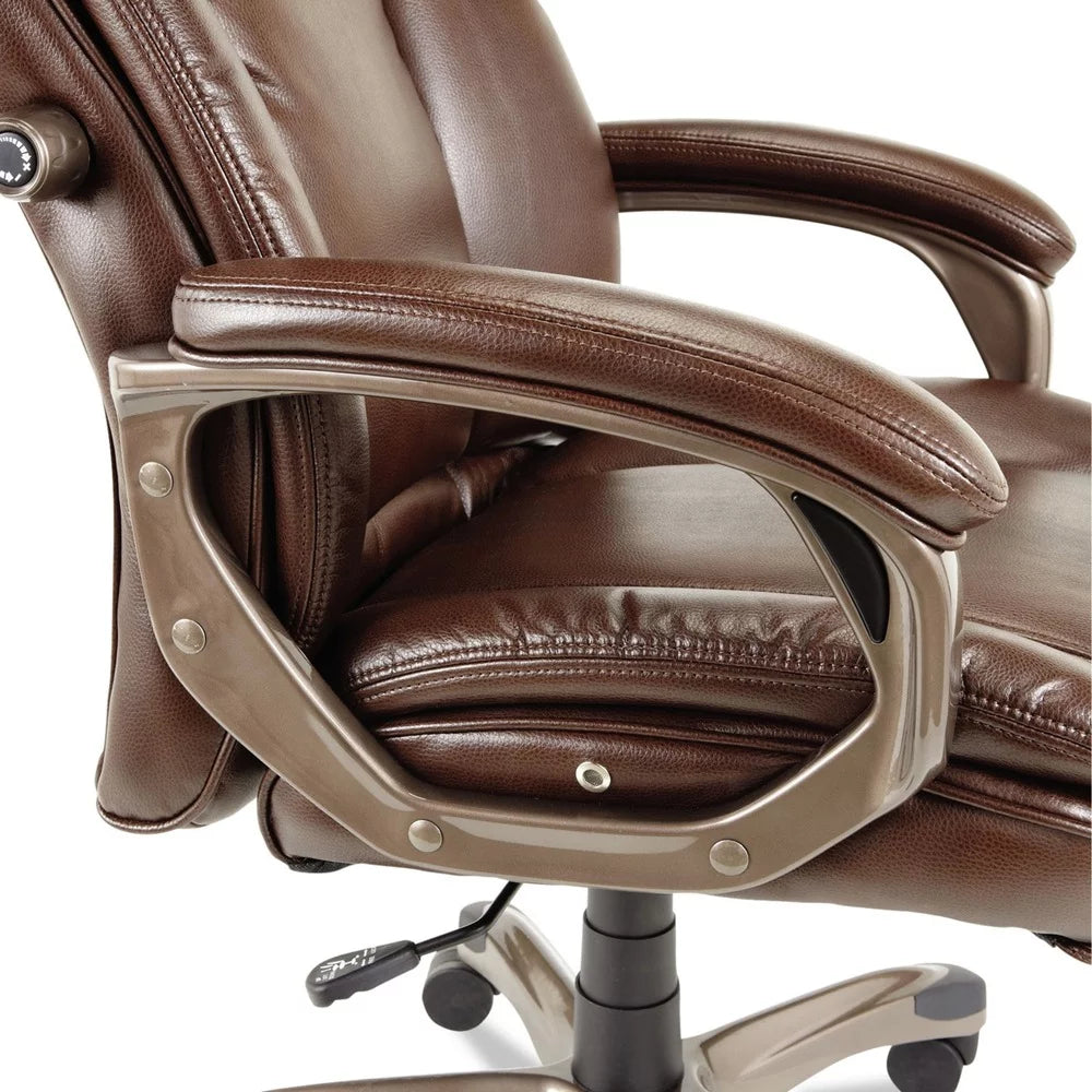 Black Bonded Leather Executive High-Back Chair B454
