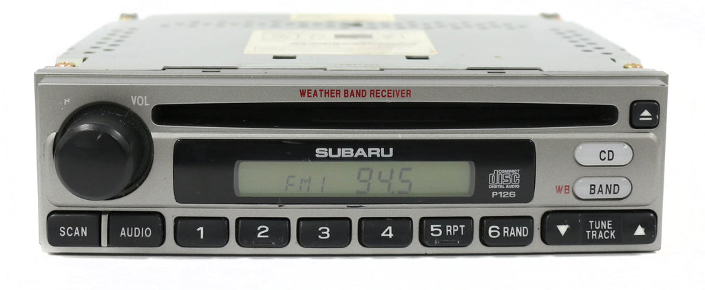 Restored OEM Subaru Forester Radio AM FM CD S23878