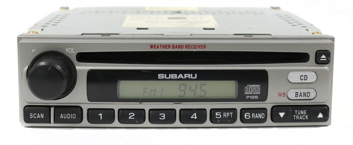 Restored OEM Subaru Forester Radio AM FM CD S23878