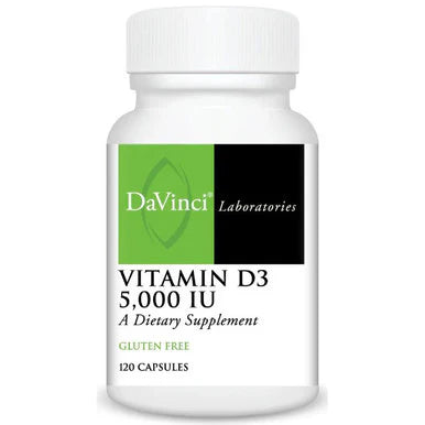 Vitamin D3 5000 IU 120 Capsules T6673