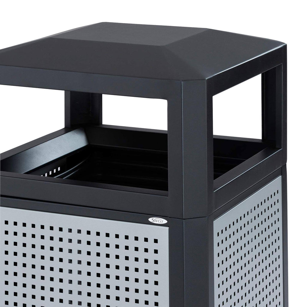 38 Gallon Steel Waste Container U436