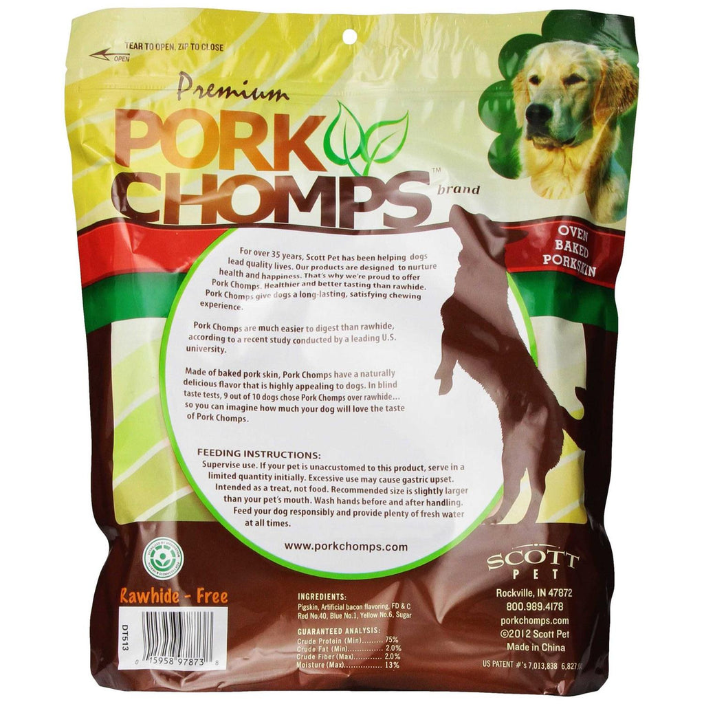 Pork Chomps Bacon Knotz N50384