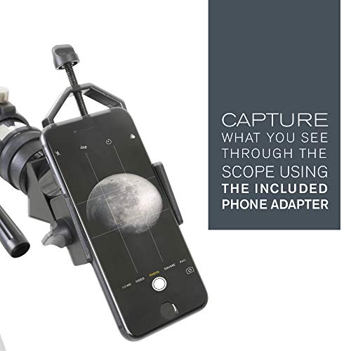 80mm Portable Refractor Telescope C380