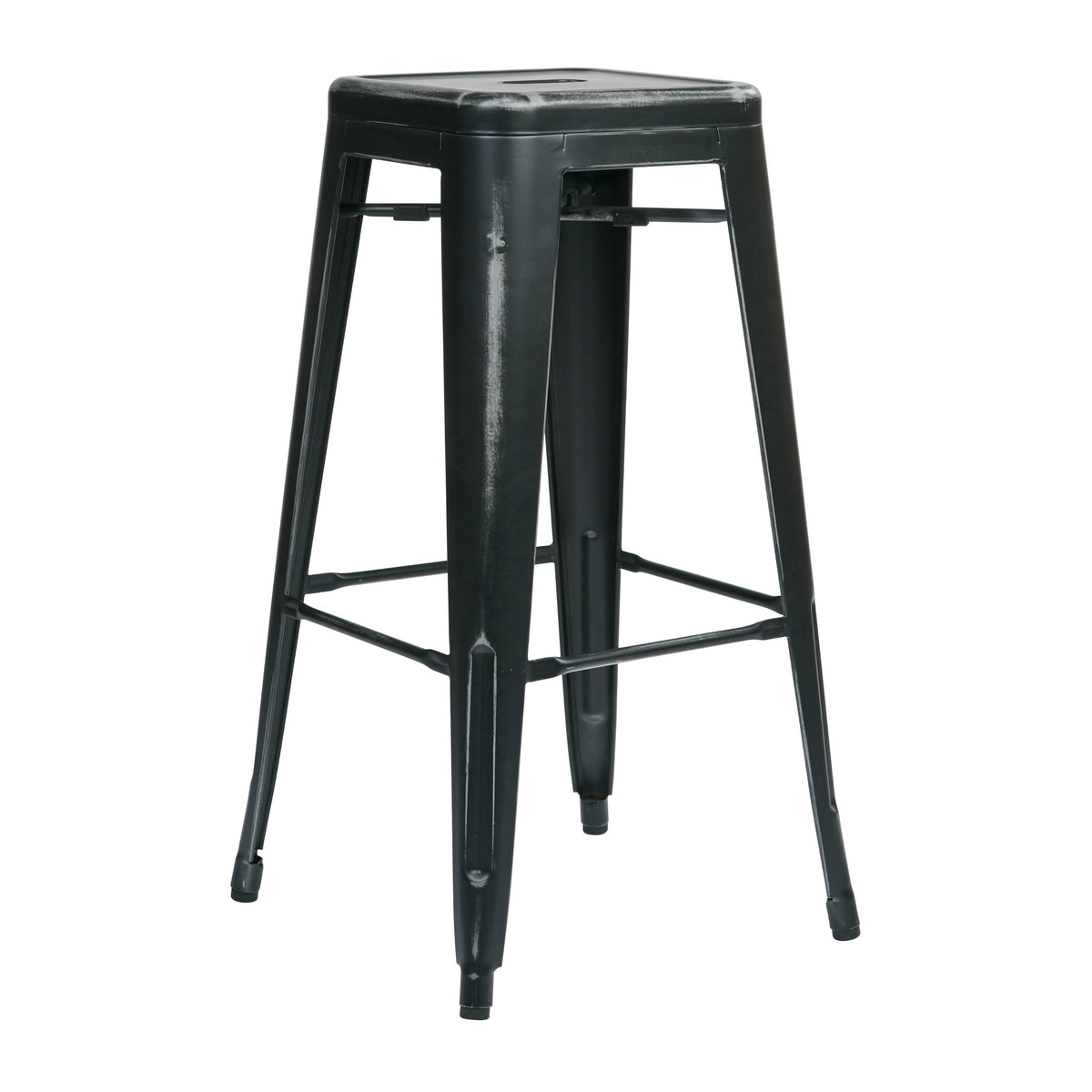 Antique Pink Metal Barstool 2-Pack R128