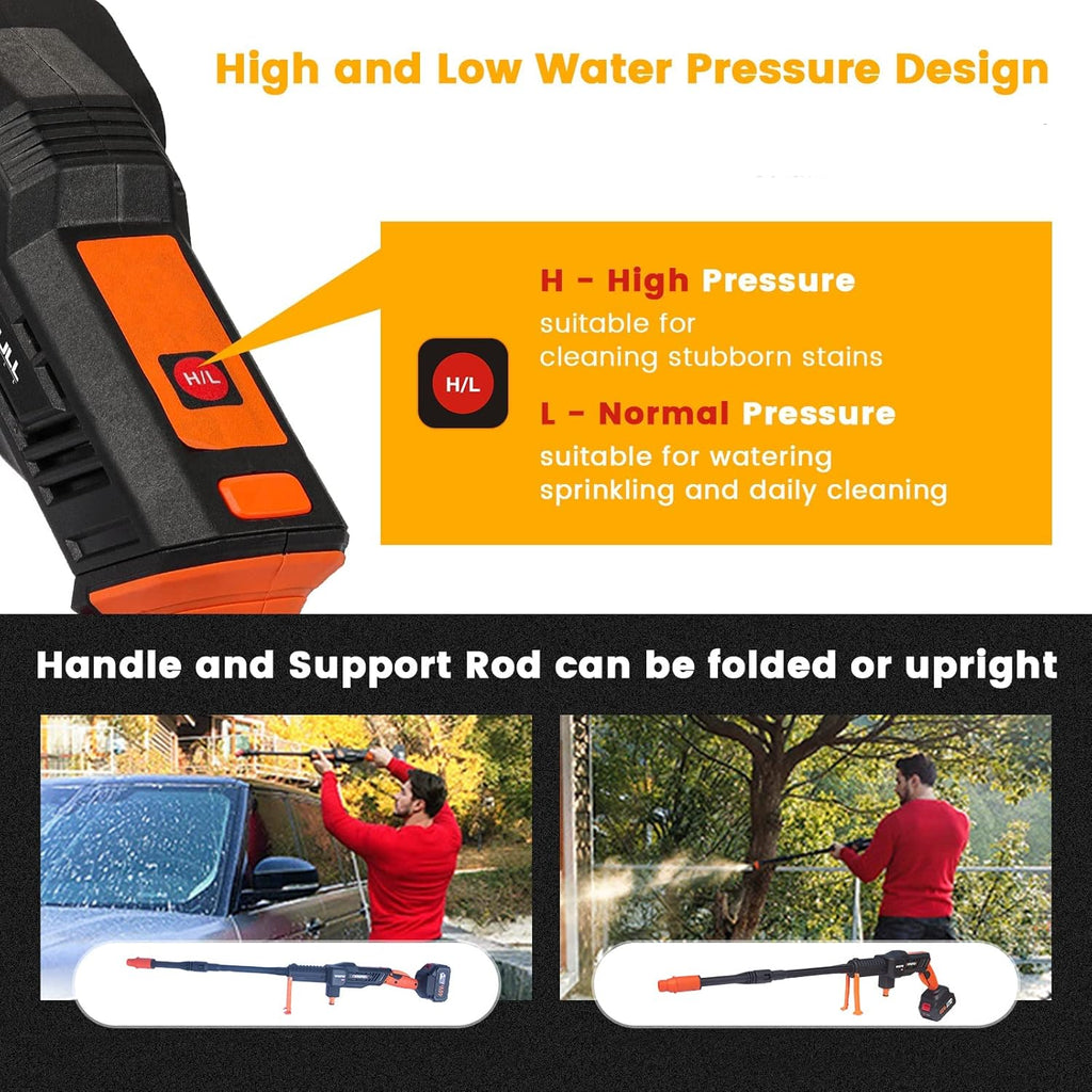 Cordless Pressure Washer 15AH 1160 PSI 20V X54980