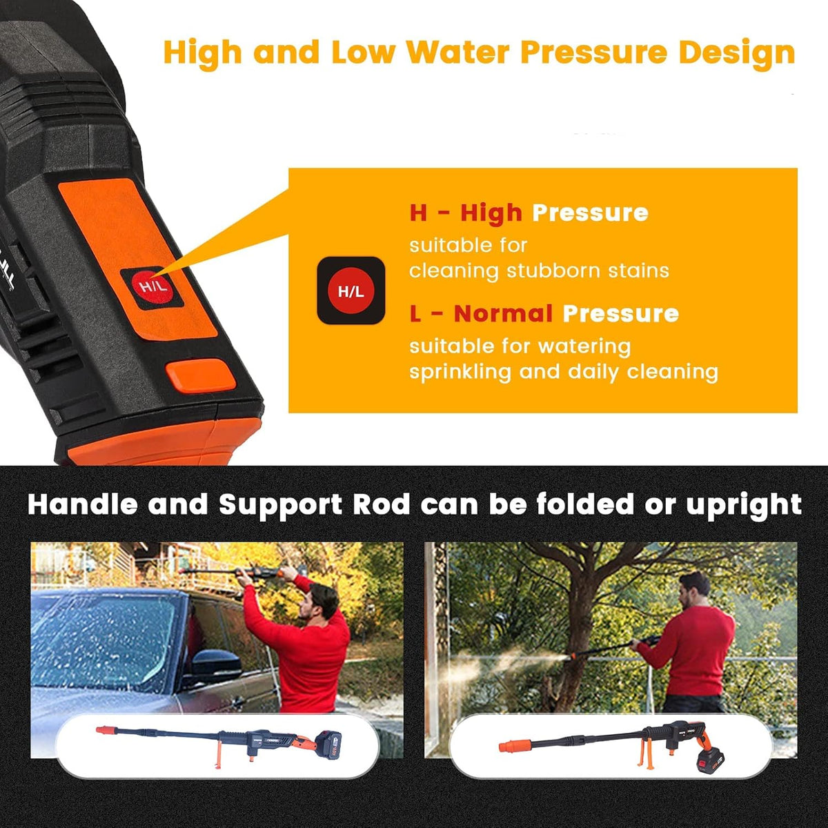 Cordless Pressure Washer 15AH 1160 PSI 20V X54980