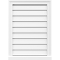 30x22W x 40x22H PVC Gable Vent H84705