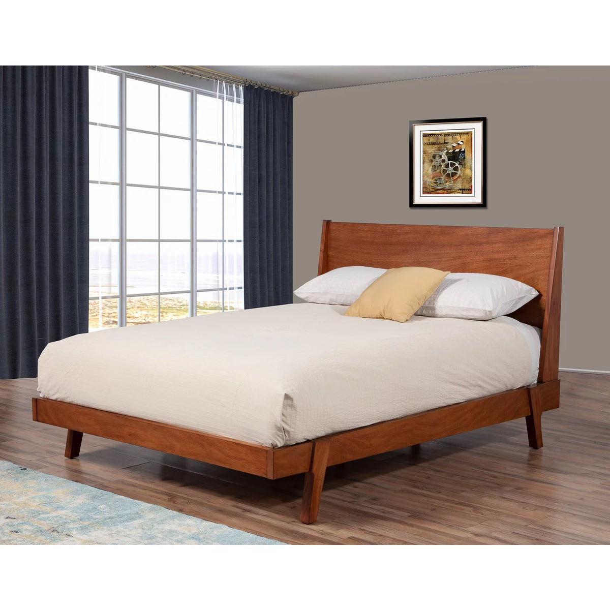 California King Wood Platform Bed G667310