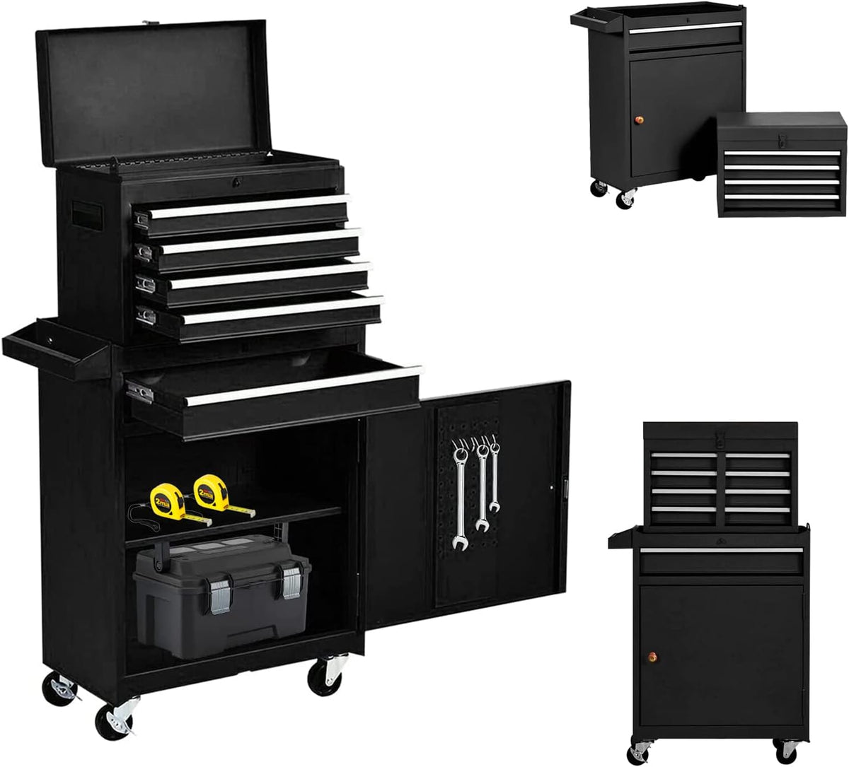 5 Drawer Rolling Tool Chest with Wheels G8107