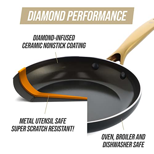 20 Piece Nonstick Ceramic Cookware and Bakeware Set K487