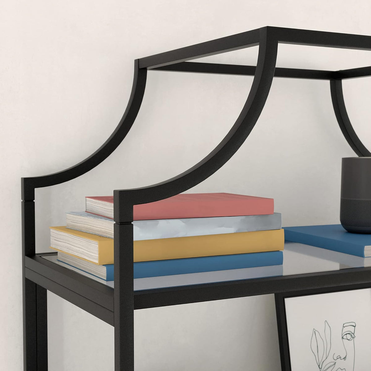 Black Bookcase T752