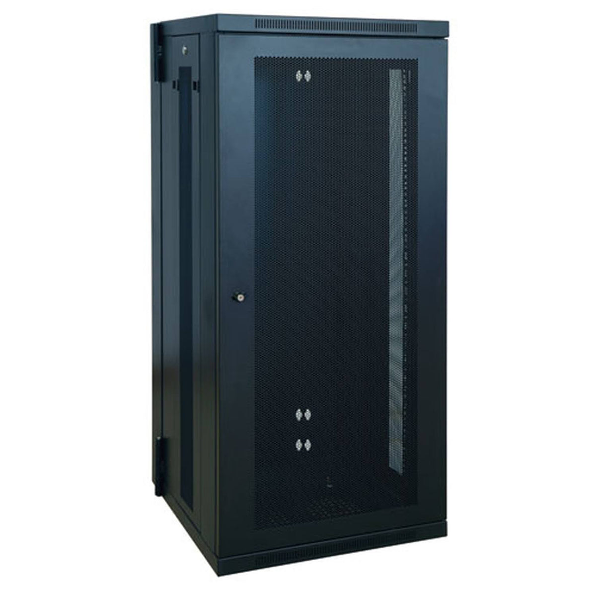 26U Wall Mount Rack Enclosure Server Cabinet with Door H2638