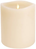 Large Ivory Flameless Candle P160225