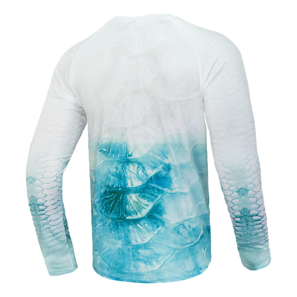 Men's Long Sleeves Fishing T-Shirt XL G4534