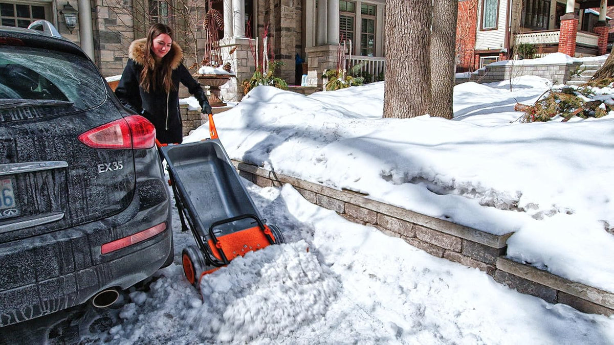 AeroCart Wheelbarrow Snow Plow T909