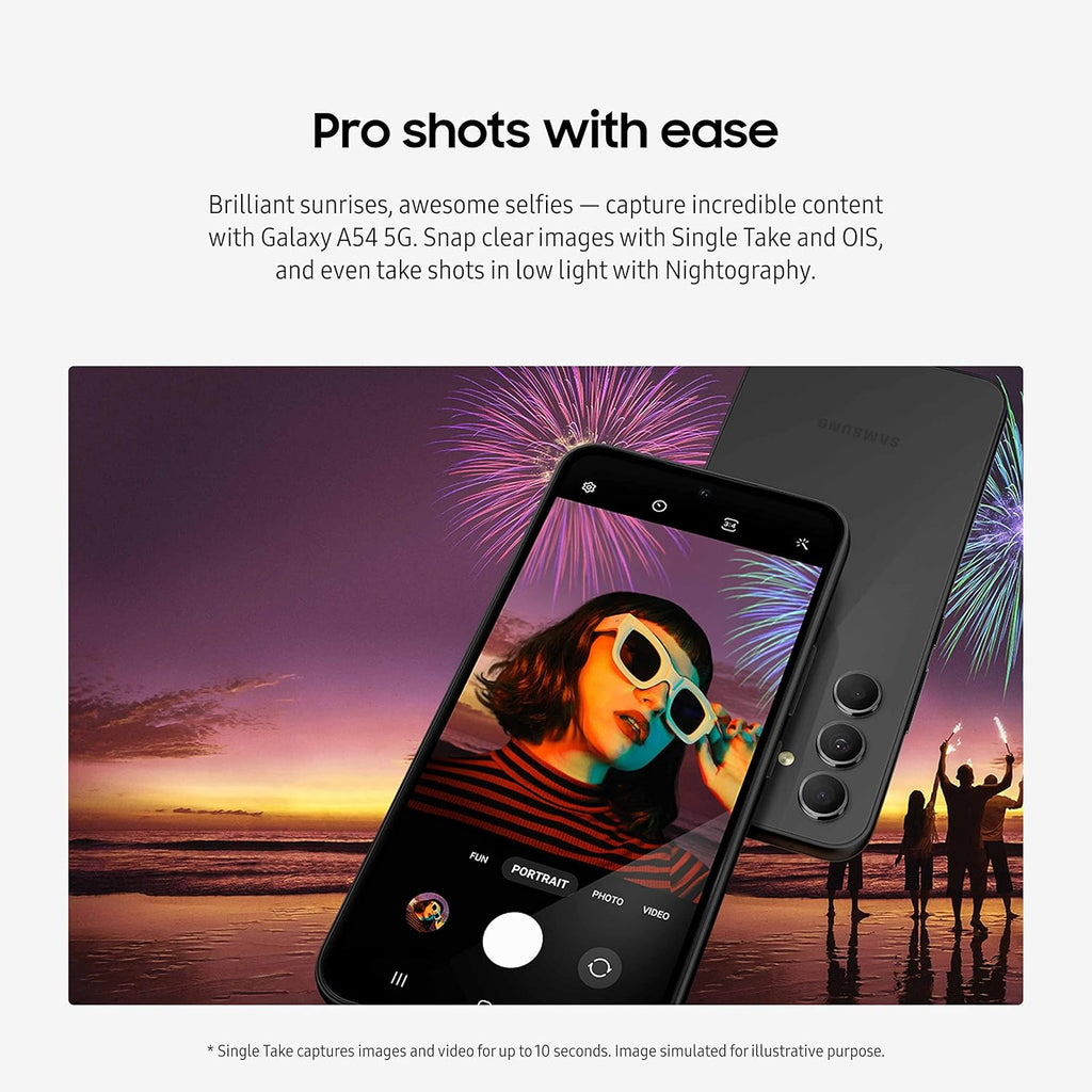 Factory Unlocked Android Smartphone, 128GB, 6.4” Fluid Display Screen, Awesome Violet G9928