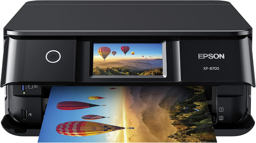 Black Wireless All-in-One Printer with Scanner and Copier C9850