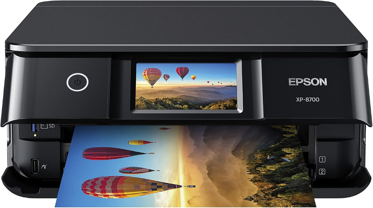 Black Wireless All-in-One Printer with Scanner and Copier C9850