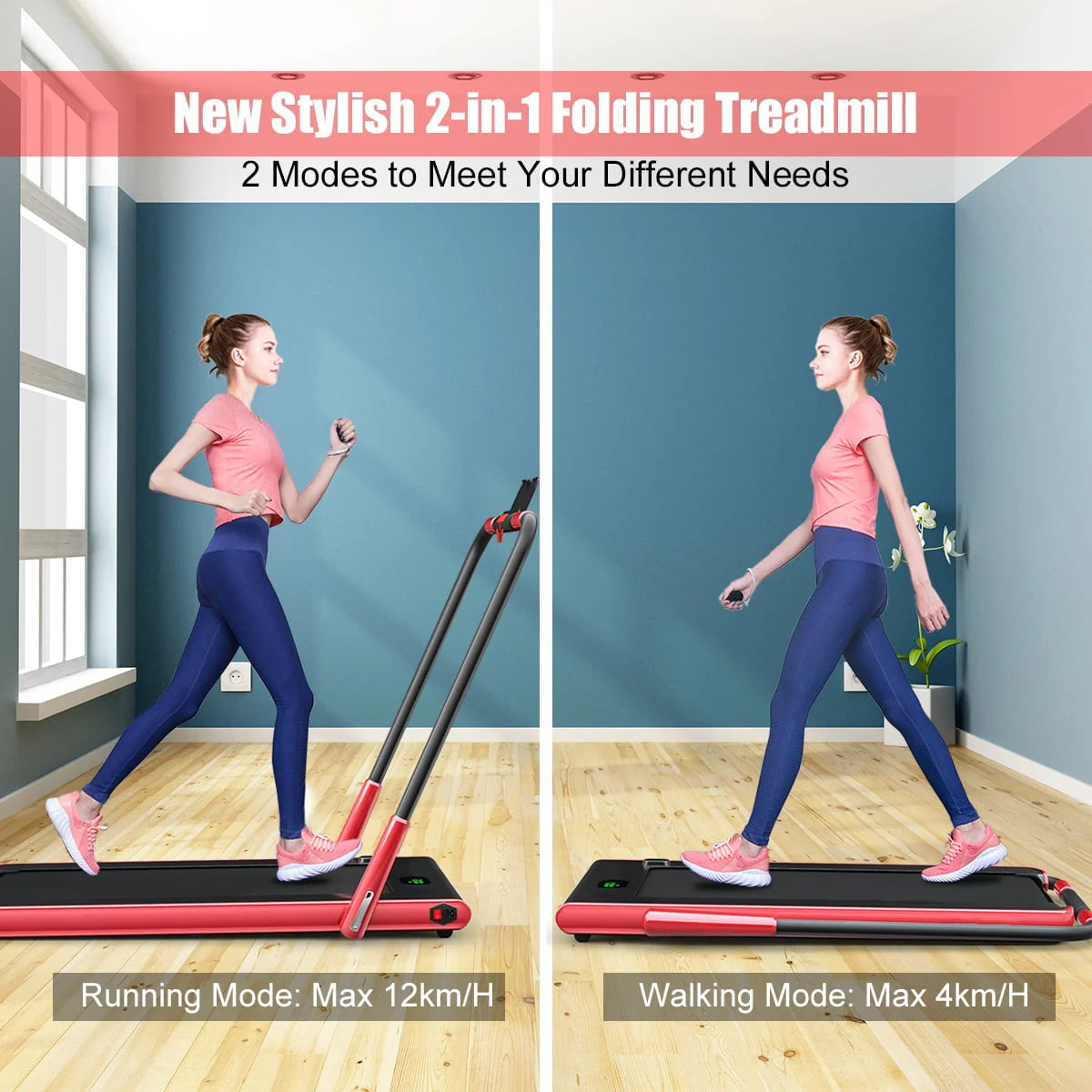 2.25HP Under Desk Electric Treadmill R921753