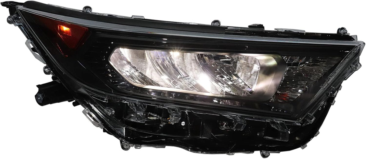 LED Headlights Assembly with Black Bezel Passenger Side Z5054