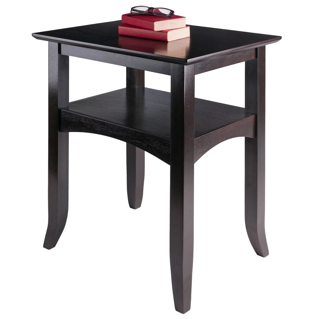 Contemporary Home Living Camden End Table Coffee Finish P94571